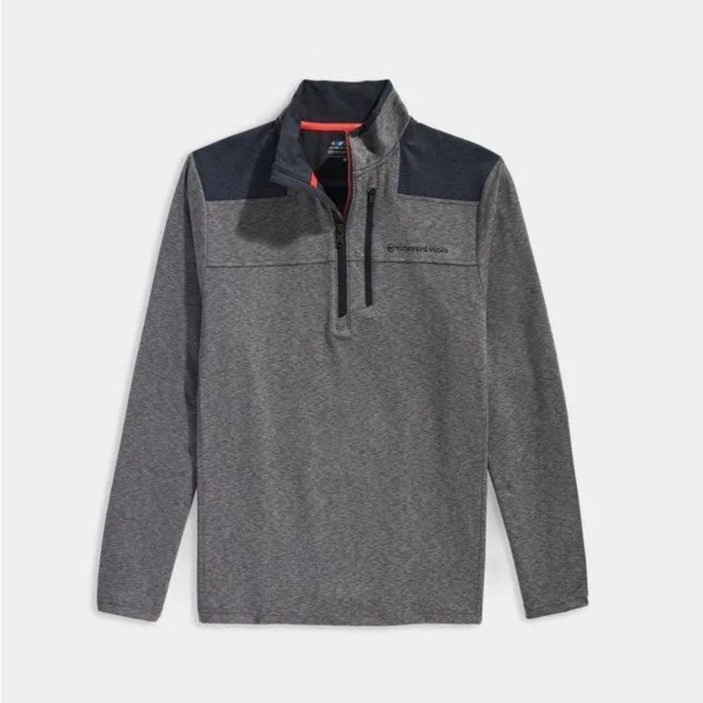 Vineyard Vines On The Go Shep Shirt Quarter Zip Large
